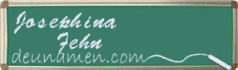 Josephina Fehn Visitenkarte